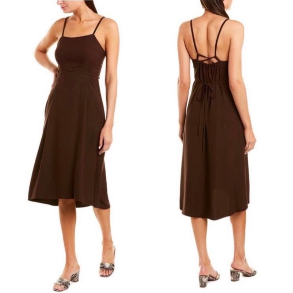 Vince tie-back Midi Dress - Size M